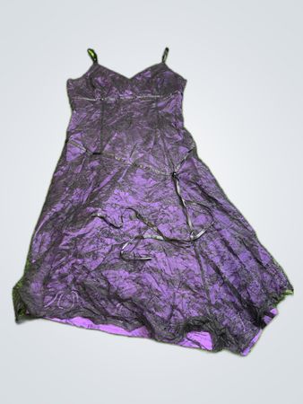 Purple Lace Dress