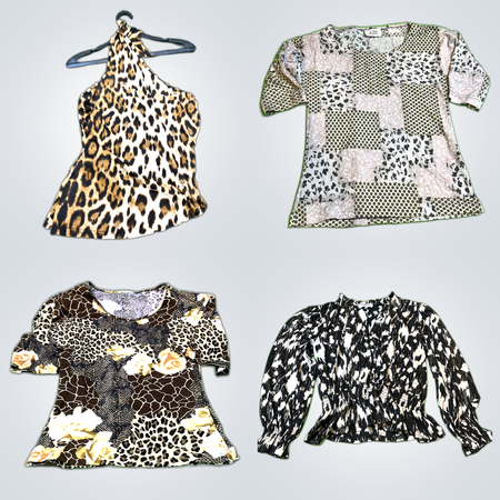 Y2k animal print drop