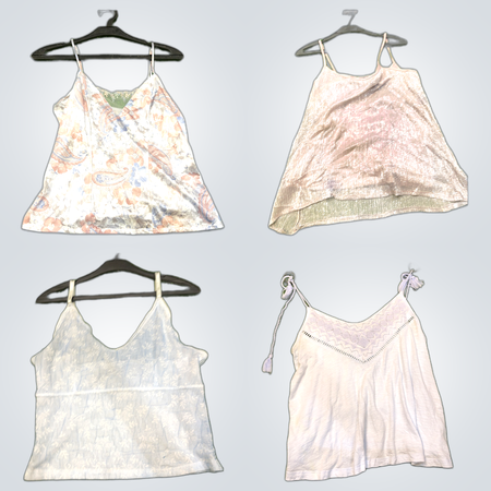 Minimalist y2k cami tops