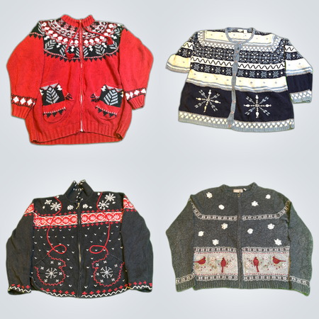 Ensemble de Cardigans d'Hiver : 10 Pièces Tallectica, Cherokee, Croft & Plus de Sweaters