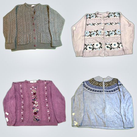 Croft & Barrow, Talbots & More 7-Piece Cardigan & Sweater Bundle