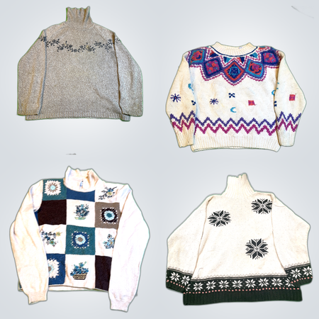 Designer Sweater Bundle: Spice of Life, 62 East, HONORS & More Luxury Knits