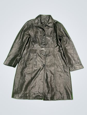 Leather Trench Coat