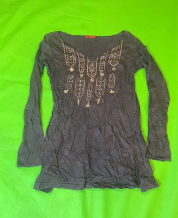 Blouse à manches longues brodée TifSAIA