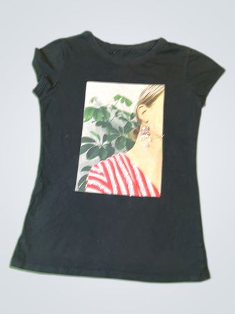 Black Graphic T-Shirt