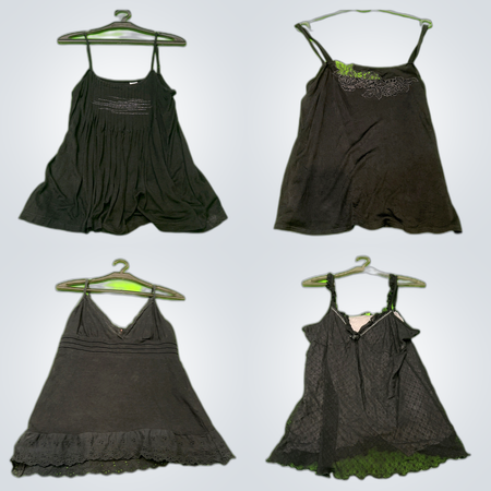 Y2K Lace Camisoles Bundle