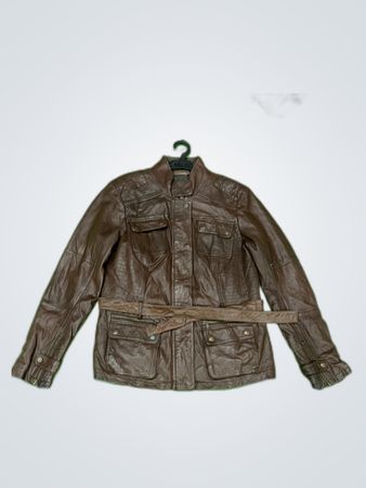 Zara Brown Leather Jacket