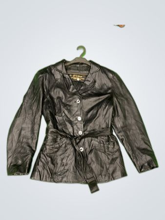 Pino Black Leather Jacket