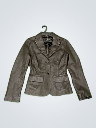Mango Leather Jacket
