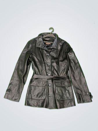 Daniër Black Leather Jacket
