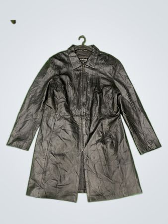 Powarar Black Leather Jacket