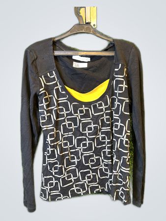 Cache Cache Long Sleeve Top