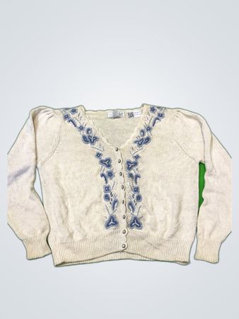 Sarit Embroidered Knit Sweater