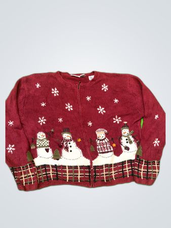 Croft & Barrow Snowman Sweater