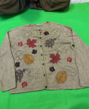 Croft & Barrow Leaf Pattern Sweater