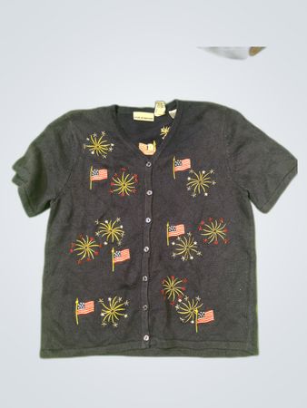 American Flag Graphic T-Shirt
