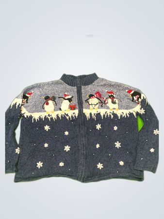 Heirloom Collectible Penguin Holiday Sweater