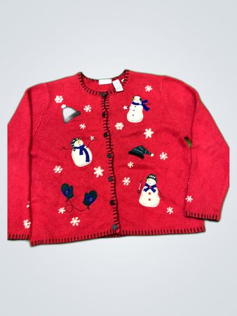 Croft & Barrow Snowman Sweater