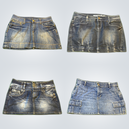 Y2kヴィンテージデニムスカート
