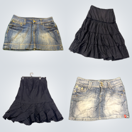 Y2K Denim Skirts Bundle