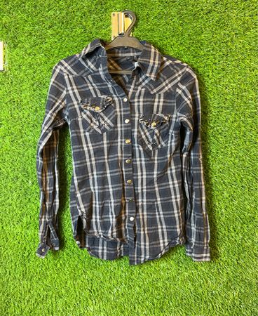Naf Naf Plaid Shirt
