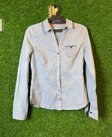 Cache Cache Blue Gingham Shirt