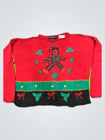 Work in Progress by Gladys Bagley Christmas Sweater