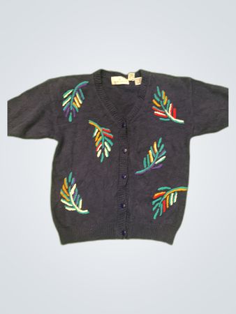 Maggie Lawrence Embroidered Cardigan