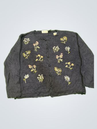 Shenanigans Floral Knit Cardigan