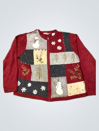 Croft & Barrow Snowman Sweater