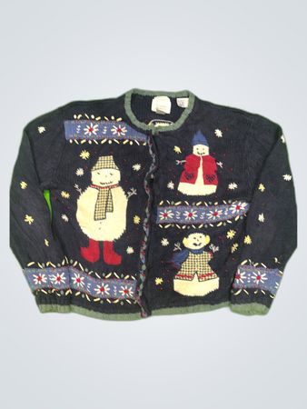 Christopher & Banks Snowman Sweater