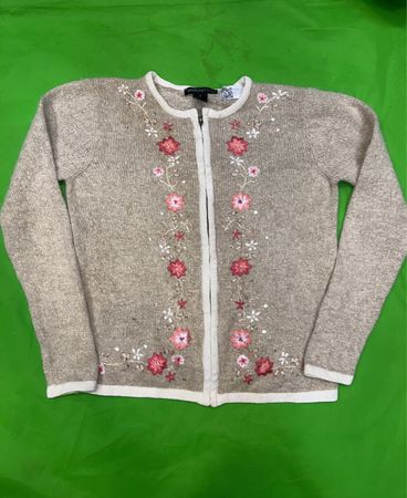 Moonlight Bay Floral Embroidered Sweater