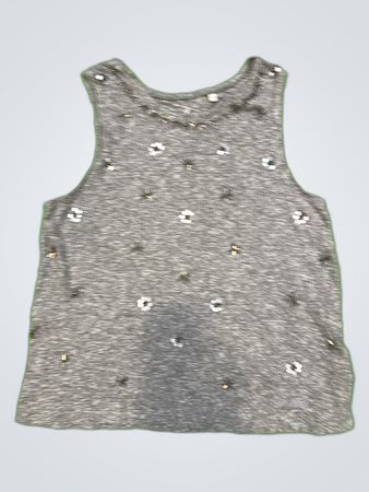 Pepe Jeans London Gray Sleeveless Top