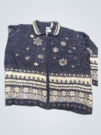 Liz & Me Snowflake Sweater