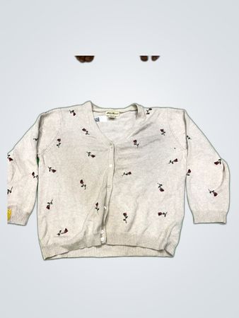 Eddie Bauer Floral Cardigan