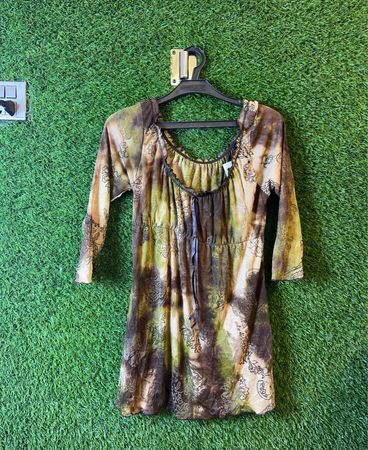 Blouse with Floral Pattern