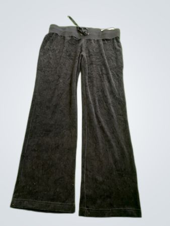Juicy Couture Black Velour Pants