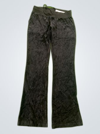 Juicy Couture Black Velour Pants