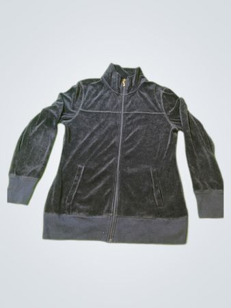 Juicy Couture Velour Zip-Up Jacket