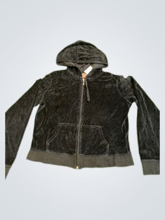 Juicy Couture Black Velour Hoodie