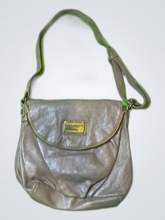 Marc by Marc Jacobs Taupe Leather Small Handbag