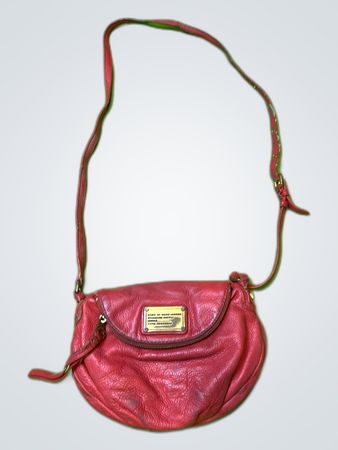 Red Leather Crossbody Bag
