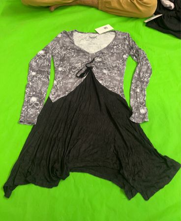Black Milk Clothing Skull Dress