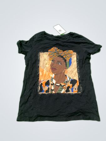 Black Graphic T-Shirt