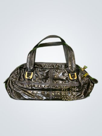 Black Leather Handbag