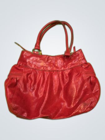 Red Leather Handbag