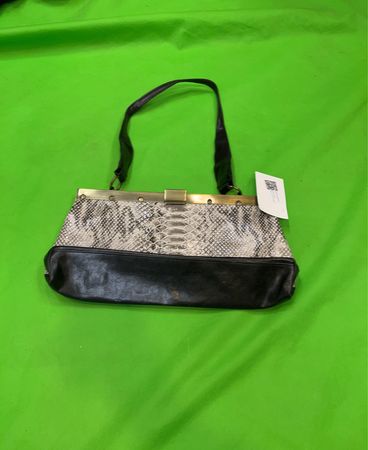 Madelon Snakeskin Purse