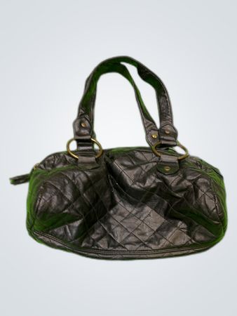 Black Quilted Handbag