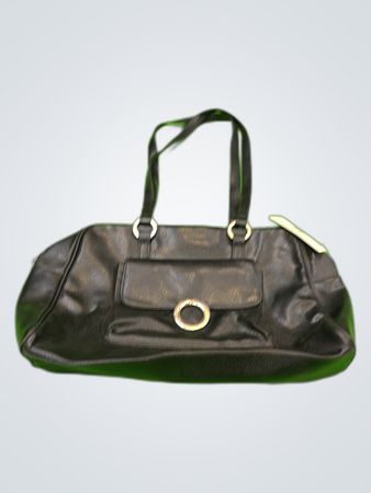Bernard Black Leather Handbag