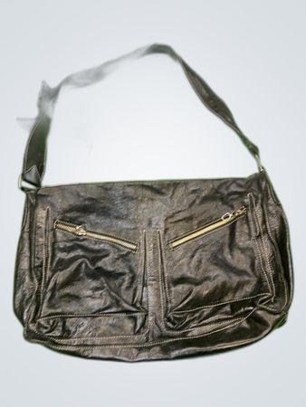 Unbranded Black Leather Large Handbag
